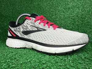 Brooks Ghost 11 Shoes Womens Size 9.5 Gray Mesh Running Sneakers 1202771B192